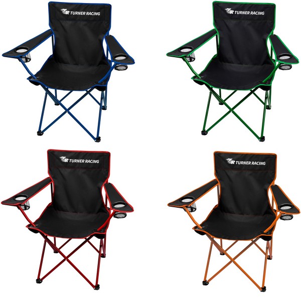 HH7056 Custom Imprinted Jolt Folding Chair With...